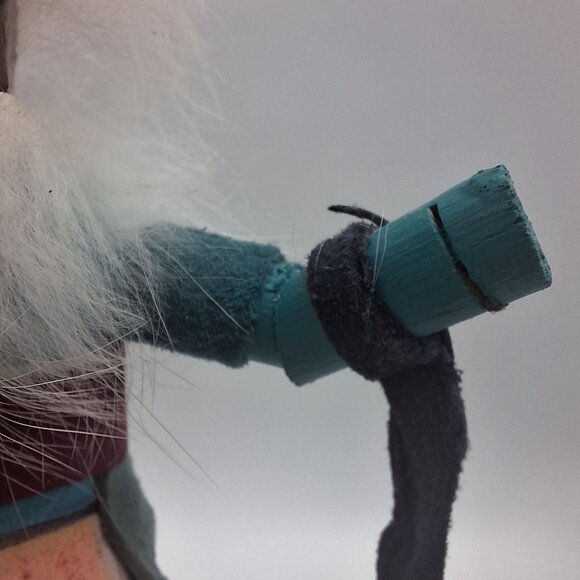 Kachina Handmade Doll Signed 7 Inch Aska AM Native American Indian Art Wooden - Picture 9 of 11